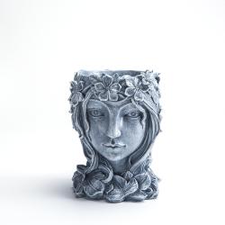 树脂花盆 创意女神多肉花盆 人头花盆批发 厂家家居高级花插